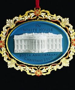 Frankenmuth Clock Company™ Ornament - 200th Anniversary White House View All