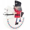 Frankenmuth Clock Company™ German Nutcrackers Nutcracker Rocking Horse Red