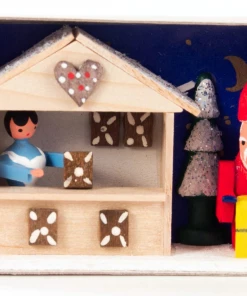 Frankenmuth Clock Company German Souvenirs 028/051 - Matchbox Scene: Christmas Market