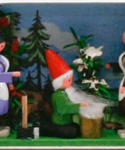 Frankenmuth Clock Company 028/133 - Matchbox Scene: Snow White & Rose Red