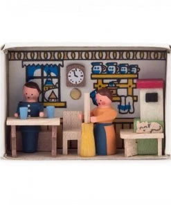 Frankenmuth Clock Company™ Christmas Decorations, Candles & Other Decorations Matchbox Farmers Kitchen