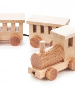 Frankenmuth Clock Company 031/006/1 - Wooden Miniature Train German Souvenirs