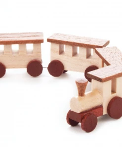 Frankenmuth Clock Company 035/019N - Passenger Train (Natural) German Souvenirs