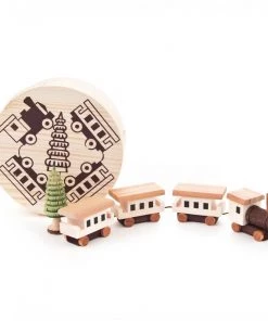 Frankenmuth Clock Company™ 070/008 - Chip Box With Train