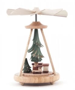 Frankenmuth Clock Company German Christmas Pyramids Pyramid Mini With Train