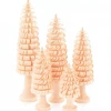 Frankenmuth Clock Company German Souvenirs 081/002 - Set Of 5 Spanbaum Trees (2"-4.25")