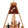 Frankenmuth Clock Company View All 085/003B - Pyramid With Nativity Scene & Shooting Star