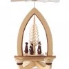 Frankenmuth Clock Company 085/039K - Pyramid With Carol Singers (14mm Candles)