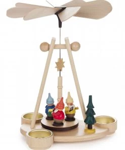 Frankenmuth Clock Company 085/1012 - Pyramid With Dwarfs View All