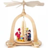 Frankenmuth Clock Company 085/495 - Pyramid With Santa & Children (14mm Candles) 1 Frankenmuth Clock Company 085/495 - Pyramid With Santa & Children (14mm Candles)