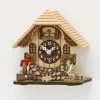 Frankenmuth Clock Company View All 085Q - Novelty Stable Boy Tabletop Chalet