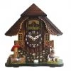 Frankenmuth Clock Company 086Q - Novelty Chalet Cuckoo Clock With Girl & Duck