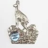 Frankenmuth Clock Company Walking Stick Badge W/ Mountain Goat German Souvenirs