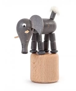 Frankenmuth Clock Company™ 105/055 - Wobbly Animal Elephant German Souvenirs