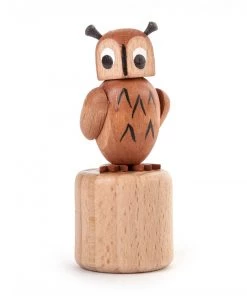 Frankenmuth Clock Company™ 105/067 - Wobbly Animal - Owl Christmas Decorations, Candles & Other Decorations