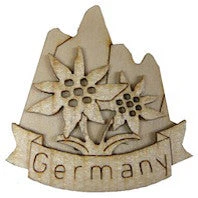 Frankenmuth Clock Company™ Wooden Edelweiss Magnet