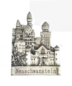 Frankenmuth Clock Company Metal Neuschwanstein Magnet
