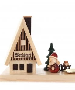 Frankenmuth Clock Company 146/1785 - Santa’s Workshop Smoker House View All