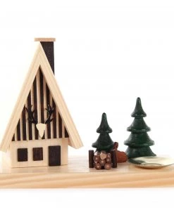 Frankenmuth Clock Company™ 146/1787 - Smoker House With Forest Scene