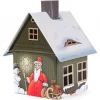 Frankenmuth Clock Company 146/2205 - Metal Smoker House With Christmas Motif View All