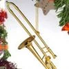 Bavarian Clock Haus 4.5" Gold Trombone