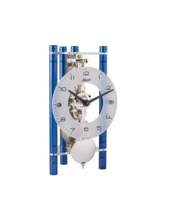 Frankenmuth Clock Company Hermle German Clocks 23025-Q70721 - Lakin Table Clock In Blue