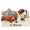 Frankenmuth Clock Company Saint Bernard Magnet W/Frankenmuth Logo