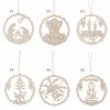 Frankenmuth Clock Company 199/358/1 - Wooden Laser Cut Ornaments - Sold Individually