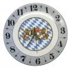Frankenmuth Clock Company New German Porcelain Plate Clock