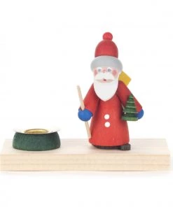 Frankenmuth Clock Company 200/042 - Candle Holder With Santa (14mm) View All