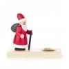 Frankenmuth Clock Company View All 200/104B - Candle Holder With Santa Claus
