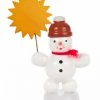 Frankenmuth Clock Company™ Snowman With Sun Christmas Decorations, Candles & Other Decorations