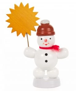 Frankenmuth Clock Company™ Snowman With Sun Christmas Decorations, Candles & Other Decorations