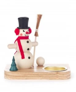 Frankenmuth Clock Company 200/253 - Tealight Holder With Snowman & Tree View All