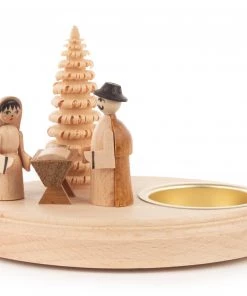 Frankenmuth Clock Company View All 200/262 - Nativity Scene Tealight Holder