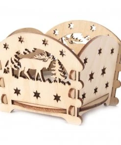 Frankenmuth Clock Company 201/118 - Tealight Holder With Deer