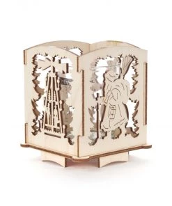 Frankenmuth Clock Company 201/136 - Candle Holder With Christmas Motif View All