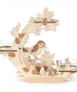 Frankenmuth Clock Company 201/187 - Candle Holder With Birds View All