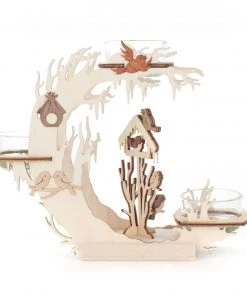 Frankenmuth Clock Company 201/204 - Tealight Holder With Feeding Birds View All