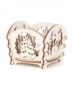 Frankenmuth Clock Company View All 201/212 - Tealight Holder With Christmas Tree