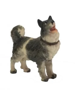 Frankenmuth Clock Company Carving Husky-#3.5