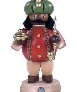 Bavarian Clock Haus German Incense Smokers Wiseman Balthasar Smoker
