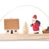 Frankenmuth Clock Company Christmas Decorations, Candles & Other Decorations Candle Holder - Santa Candle Arch