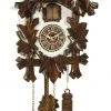 Frankenmuth Clock Company KU373QM - Quartz Musical Cuckoo With White Case And Stag Head View All