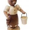 Frankenmuth Clock Company Christmas Decorations, Candles & Other Decorations Figurine - Lady Bear W/ Bucket & Umbrella