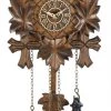 Frankenmuth Clock Company KU412QM - Quartz Musical 5 Leaf 1 Bird Cuckoo Clock