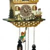 Frankenmuth Clock Company KU4264QMS - Quartz Musical Cuckoo With Beer Drinker View All