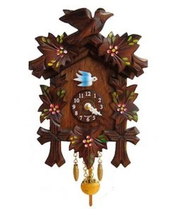 Frankenmuth Clock Company View All Novelty 5 Leaf Flowers 6-4/5"