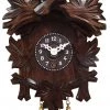 Frankenmuth Clock Company 20P - Novelty Key Wind 5 Leaf Cuckoo Clock