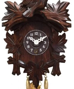 Frankenmuth Clock Company 20P - Novelty Key Wind 5 Leaf Cuckoo Clock
